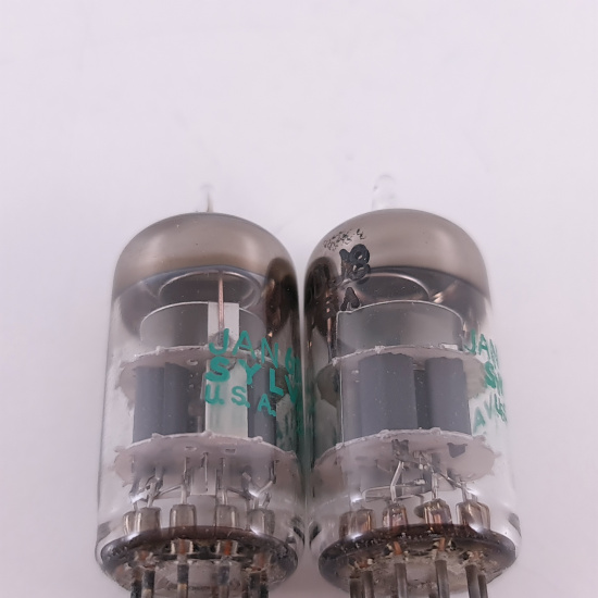 2 X JAN 6DJ8 SYLVANIA TUBE. 1970s...