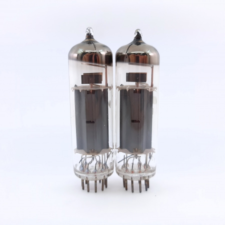 2 X PL82 MINIWATT TUBE. 1960s MULLARD PROD. B-CODES. MATCHED PAIR. 1. CH147