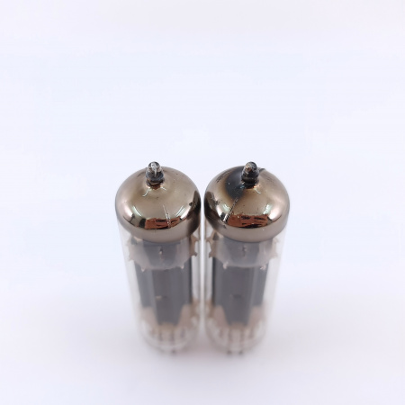 2 X PL82 MINIWATT TUBE. 1960s MULLARD PROD. B-CODES. MATCHED PAIR. 1. CH147