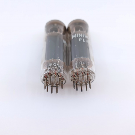 2 X PL82 MINIWATT TUBE. 1960s MULLARD PROD. B-CODES. MATCHED PAIR. 1. CH147