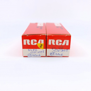 2 X PL82 MINIWATT TUBE.... 2