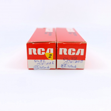 2 X PL82 MINIWATT TUBE. 1960s MULLARD PROD. B-CODES. MATCHED PAIR. 2. CH147