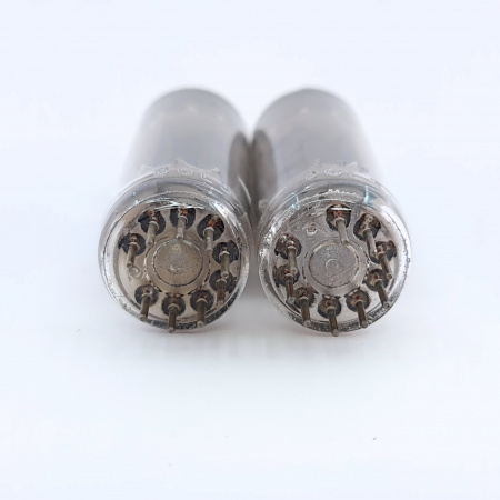 2 X PL82 MINIWATT TUBE. 1960s MULLARD PROD. B-CODES. MATCHED PAIR. 2. CH147