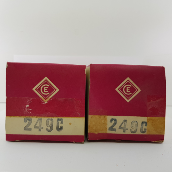 2 X 249C CETRON TUBE. PAIR. NOS / NIB. RB387