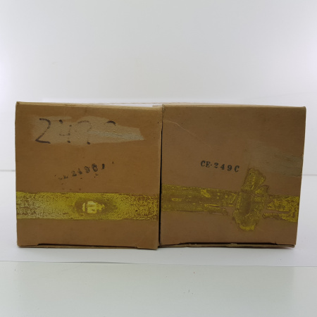 2 X CE 249C CONTIENTAL ELECTRIC TUBE. NOS/NIB. CB398/B399