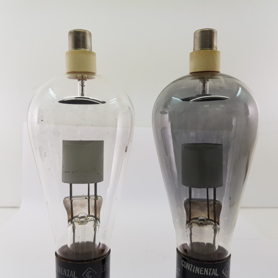 2 X CE 249C CONTIENTAL ELECTRIC TUBE....
