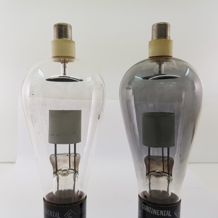 2 X CE 249C CONTIENTAL ELECTRIC TUBE. NOS/NIB. CB398/B399