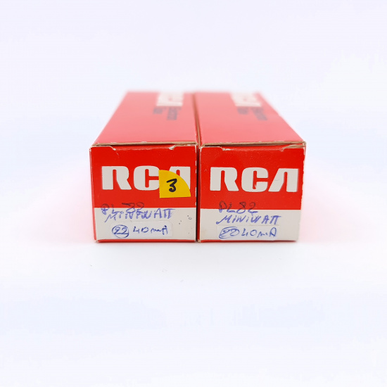 2 X PL82 MINIWATT TUBE. 1960s MULLARD...