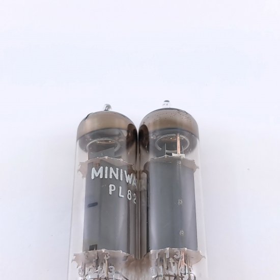 2 X PL82 MINIWATT TUBE. 1960s MULLARD...