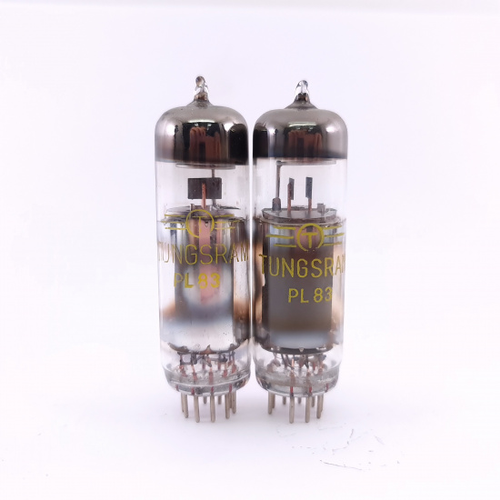 2 X PL83 TUNGSRAM TUBE. MATCHED PAIR. 2. CH148