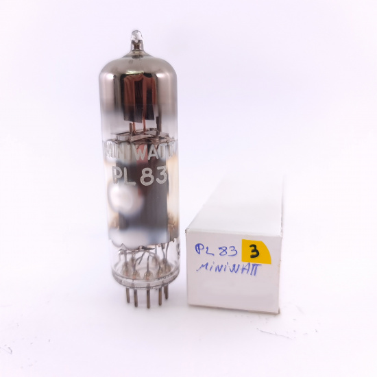 1 X PL83 MINIWATT TUBE. 1960s PRODUCTION. 3. CH148