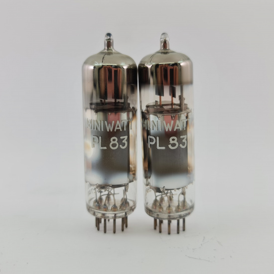 2 X PL83 MINIWATT TUBE. 1960s...