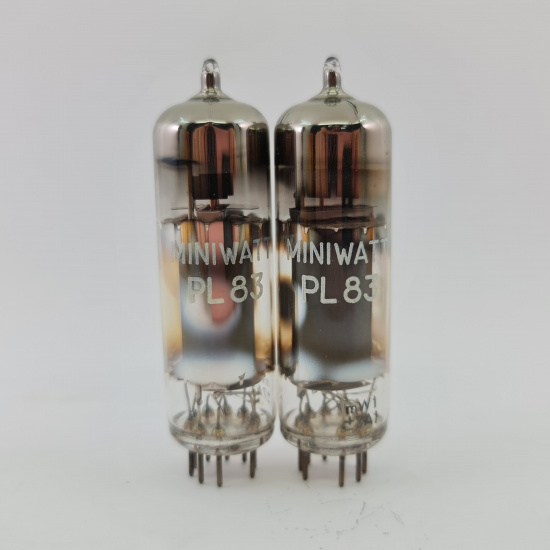 2 X PL83 MINIWATT TUBE. 1960s...
