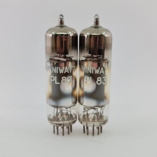 2 X PL83 MINIWATT TUBE. 1960s...