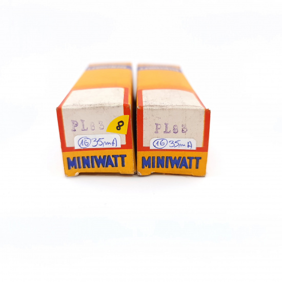2 X PL83 MINIWATT TUBE. 1960s...