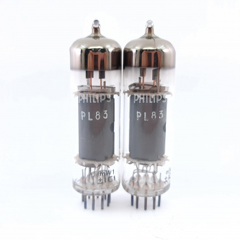 2 X PL83 PHILIPS TUBE....