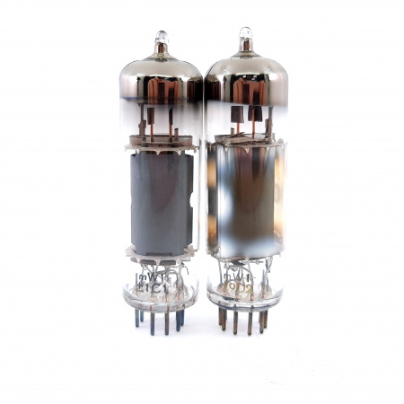 2 X PL83 PHILIPS TUBE. 1960s MINIWATT PRODUCTION. MATCHED PAIR. 11. CH148