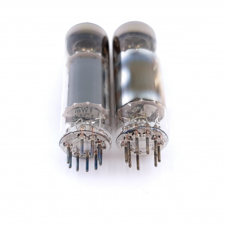 2 X PL83 PHILIPS TUBE. 1960s MINIWATT PRODUCTION. MATCHED PAIR. 11. CH148