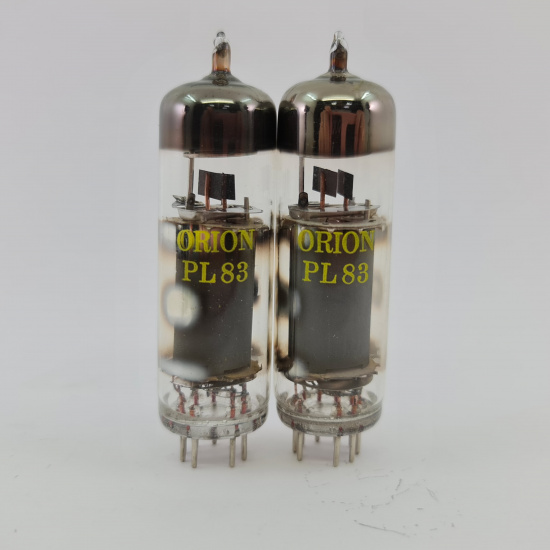 2 X PL83 ORION TUBE. TUNGSRAM...