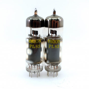 2 X PL83 ORION TUBE.... 2