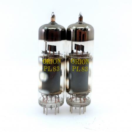2 X PL83 ORION TUBE. TUNGSRAM PRODUCTION. MATCHED PAIR. 14. CH148