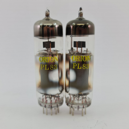 2 X PL83 ORION TUBE. TUNGSRAM PRODUCTION. MATCHED PAIR. 15. CH148