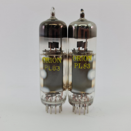 2 X PL83 ORION TUBE. TUNGSRAM...