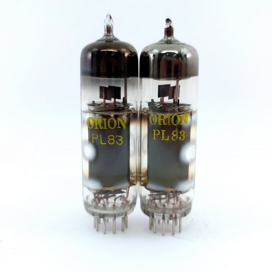 2 X PL83 ORION TUBE. TUNGSRAM...