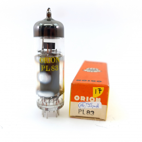 1 X PL83 ORION TUBE. TUNGSRAM PRODUCTION. 17. CH148