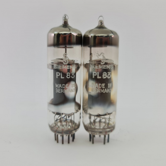 2 X PL83 SIEMENS TUBE. 1960s...