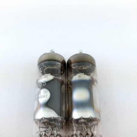 2 X PL83 SIEMENS TUBE. 1960s PRODUCTION. COPPER RODS. MATCHED PAIR. 19. CH148