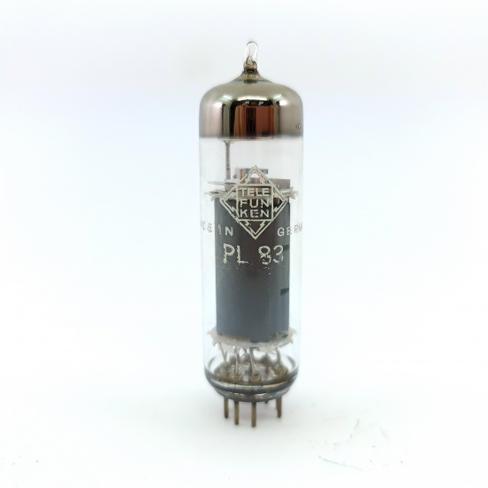 1 X PL83 TELEFUNKEN TUBE. COPPER...