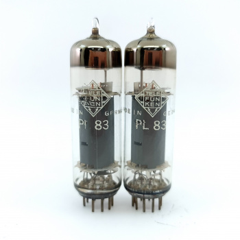2 X PL83 TELEFUNKEN TUBE....