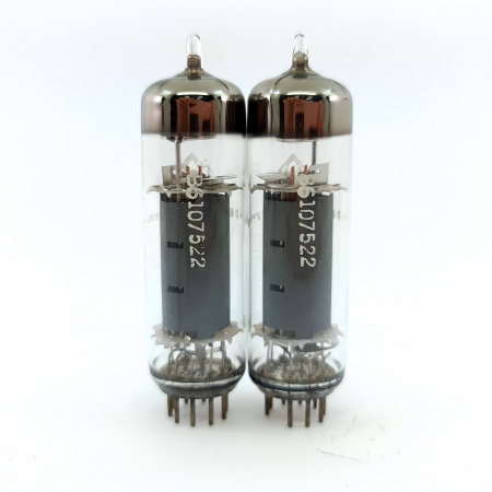 2 X PL83 TELEFUNKEN TUBE. COPPER RODS. MATCHED PAIR. 21. CH148