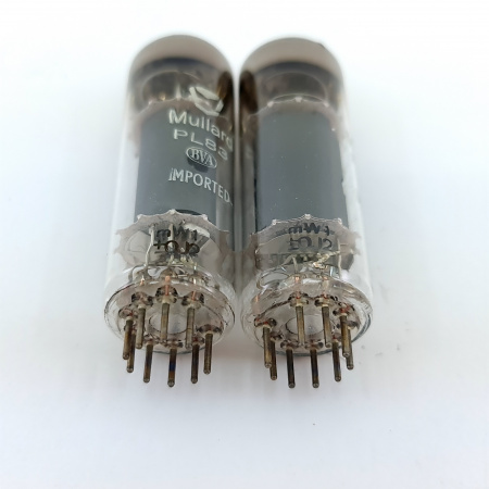 2 X PL83 MULLARD TUBE. 1960s MINIWATT PRODUCTION. MATCHED PAIR. 22. CH148