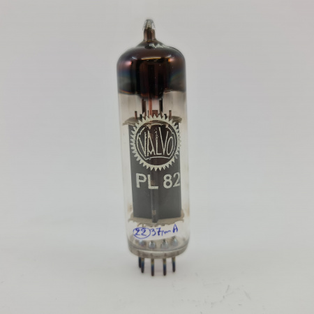 1 X PL82 VALVO TUBE. 1960s MULLARD PROD. B-CODES. COPPER RODS. 23. CH148