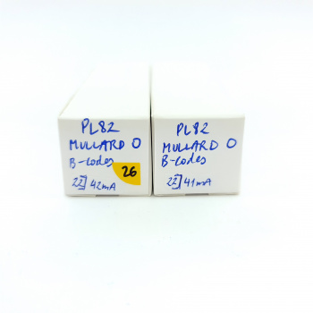 2 X PL82 MULLARD TUBE.... 2