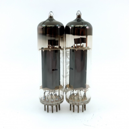 2 X PL82 MULLARD TUBE. 1960s PRODUCTIN. B-CODES. MATCHED PAIR. 26. CH148