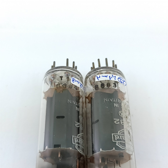 2 X PL82 MULLARD TUBE. 1960s...