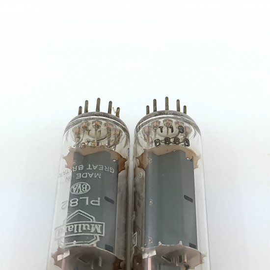 2 X PL82 MULLARD TUBE. 1960s...
