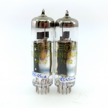2 X PL82 TUNGSRAM TUBE....