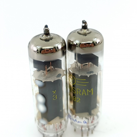 2 X PL82 TUNGSRAM TUBE. MATCHED PAIR....