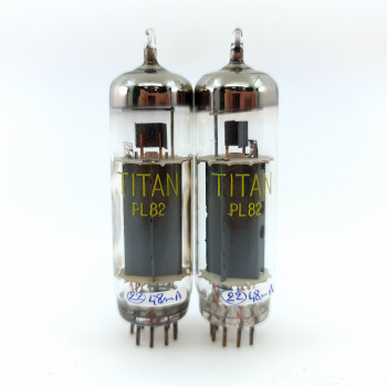 2 X PL82 TITAN TUBE....