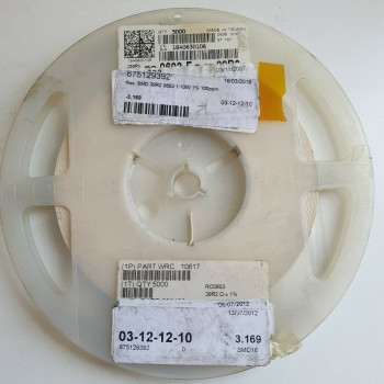 10 x 39.2R 1/10W 1% 100PPM SMD YAGEO RESISTOR. (R312) CA393U3100F190721