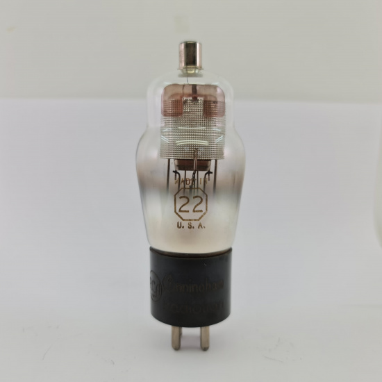 1 X TYPE 22 RCA CUNNINGHAM TUBE....