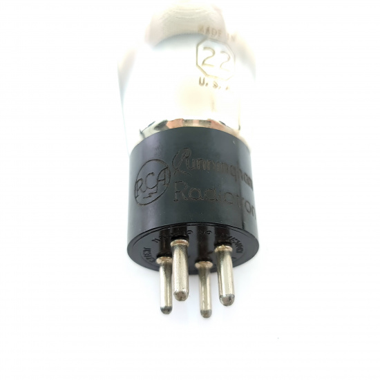 1 X TYPE 22 RCA CUNNINGHAM TUBE....