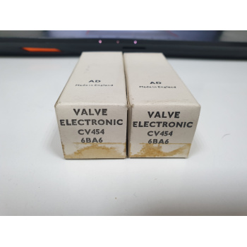 2 X CV454 / 6BA6 BRIMAR...