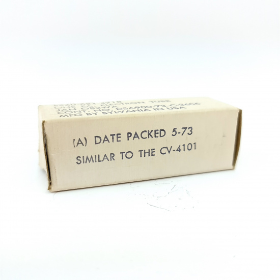 1 X JAN 0B2WA SYLVANIA TUBE. 1970s...