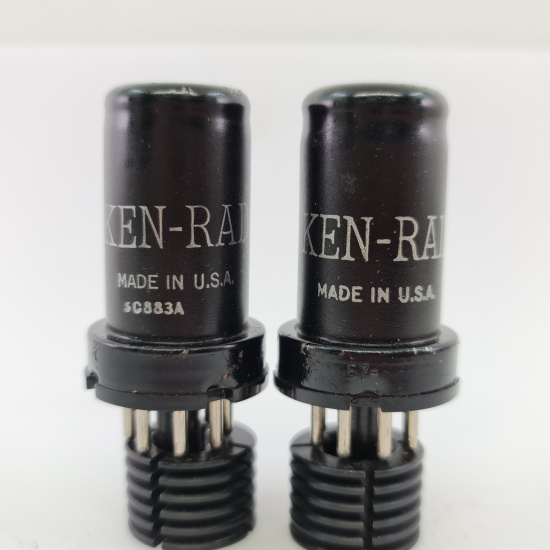 2 X 6SC7 / VT105 KENRAD TUBE. 1950s...