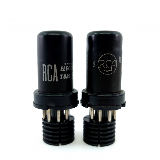 2 X 6SC7 RCA TUBE. 1950s PRODUCTION....